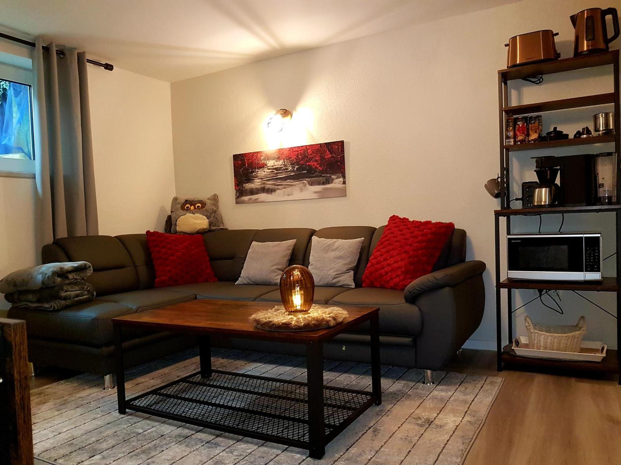Eulennest Im Souterrain Apartamento Elten Exterior foto